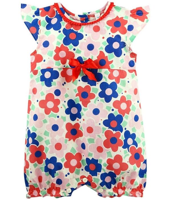 Snuggles Multicolor Romper