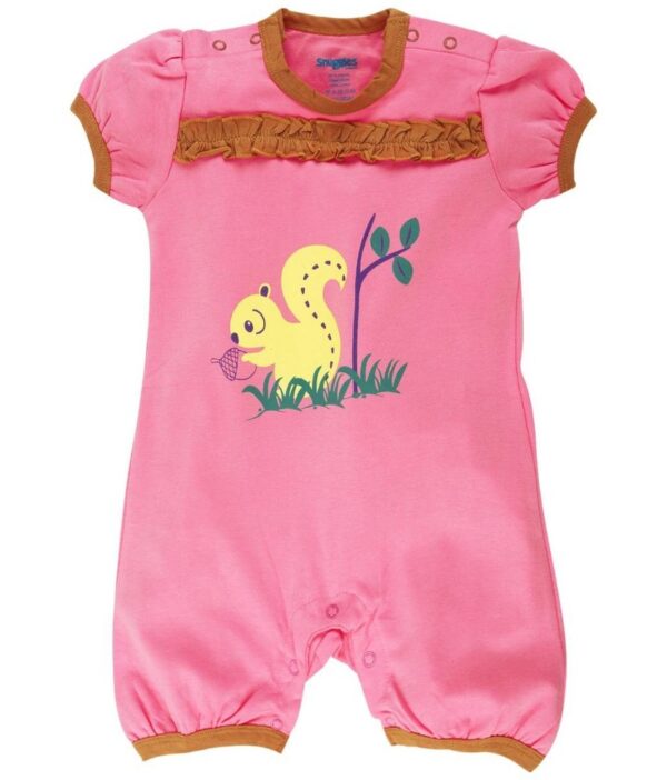 Snuggles Pink Romper