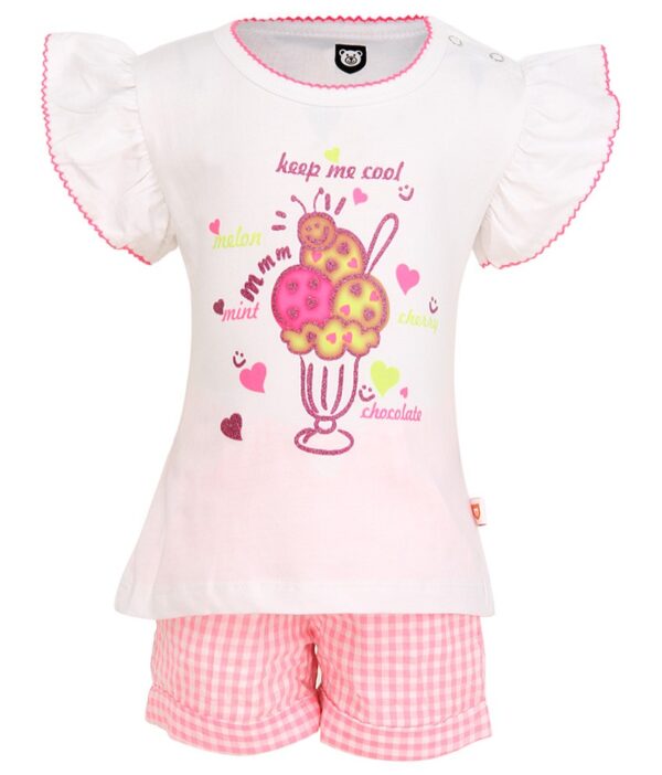 Baby League PINK Tops & Bottoms Sets