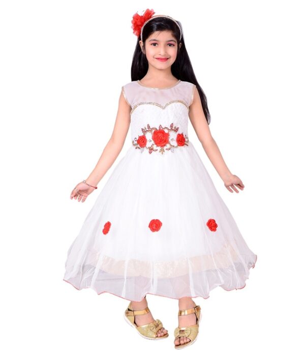 nterprises White  Frock