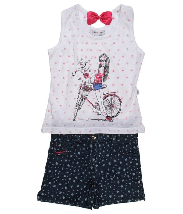 Peppermint Blue Top & Shorts