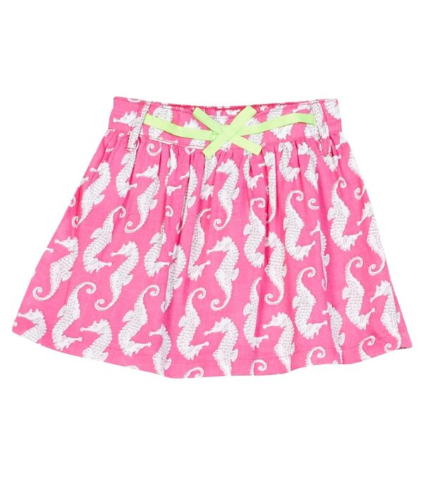 Gini & Jony Pink Cotton Skirt