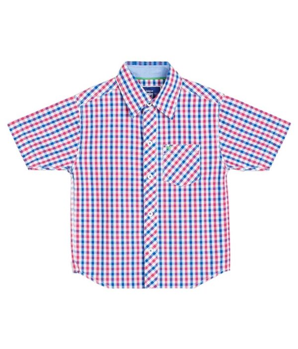 612 League Blue Half Sleeve Shirt