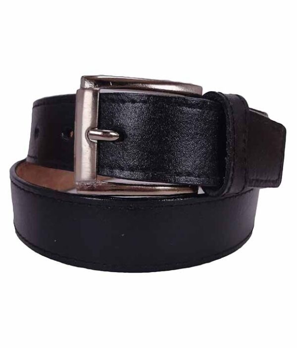Revo Black Leather Belt