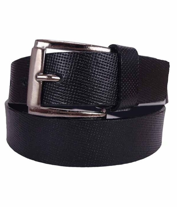 Revo Black Leather Belt