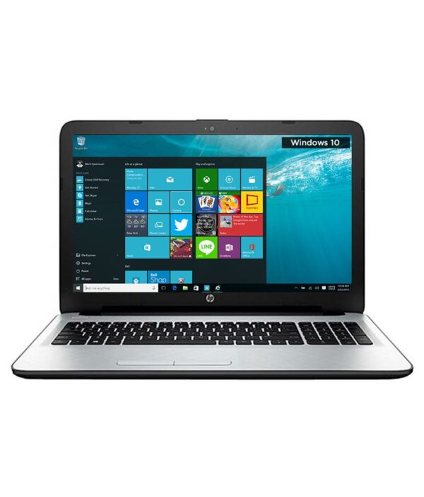 HP 15-ac124TX Notebook (N8M29PA) (5th Gen Intel Core i5- 4GB RAM- 1TB HDD- 39.62 cm (15.6)- Windows 10- 2GB Graphics) (White S