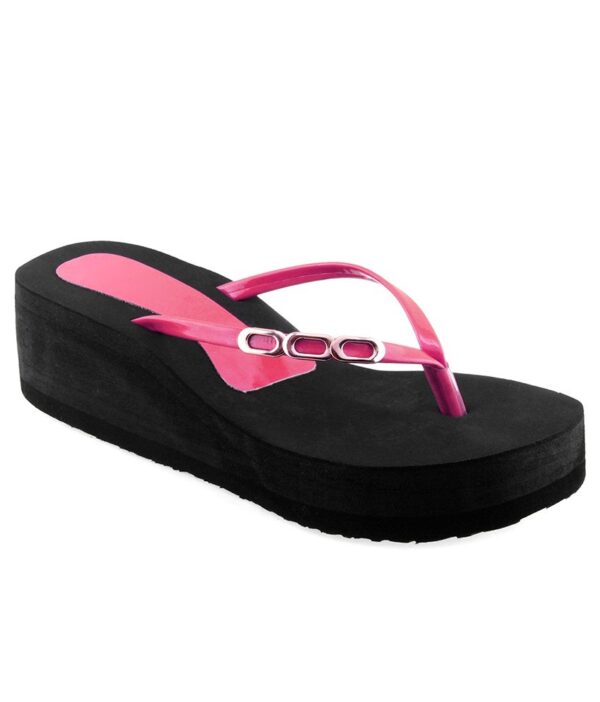 Shoe Lab Pink Slippers & Flip Flops