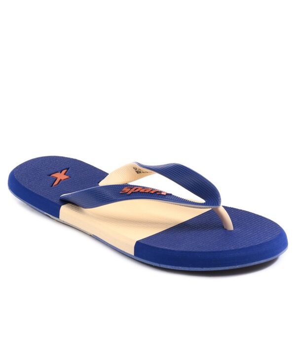 Sparx Sf2020L Blue Beige Flip Flops