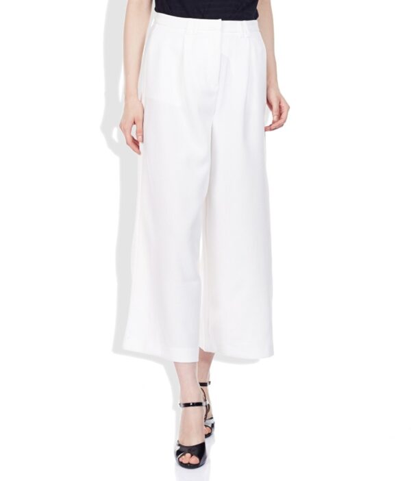 Vero Moda White Regular Fit Culottes