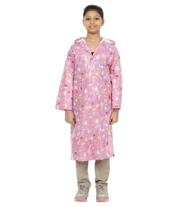 rainfun Printed Girls Raincoat